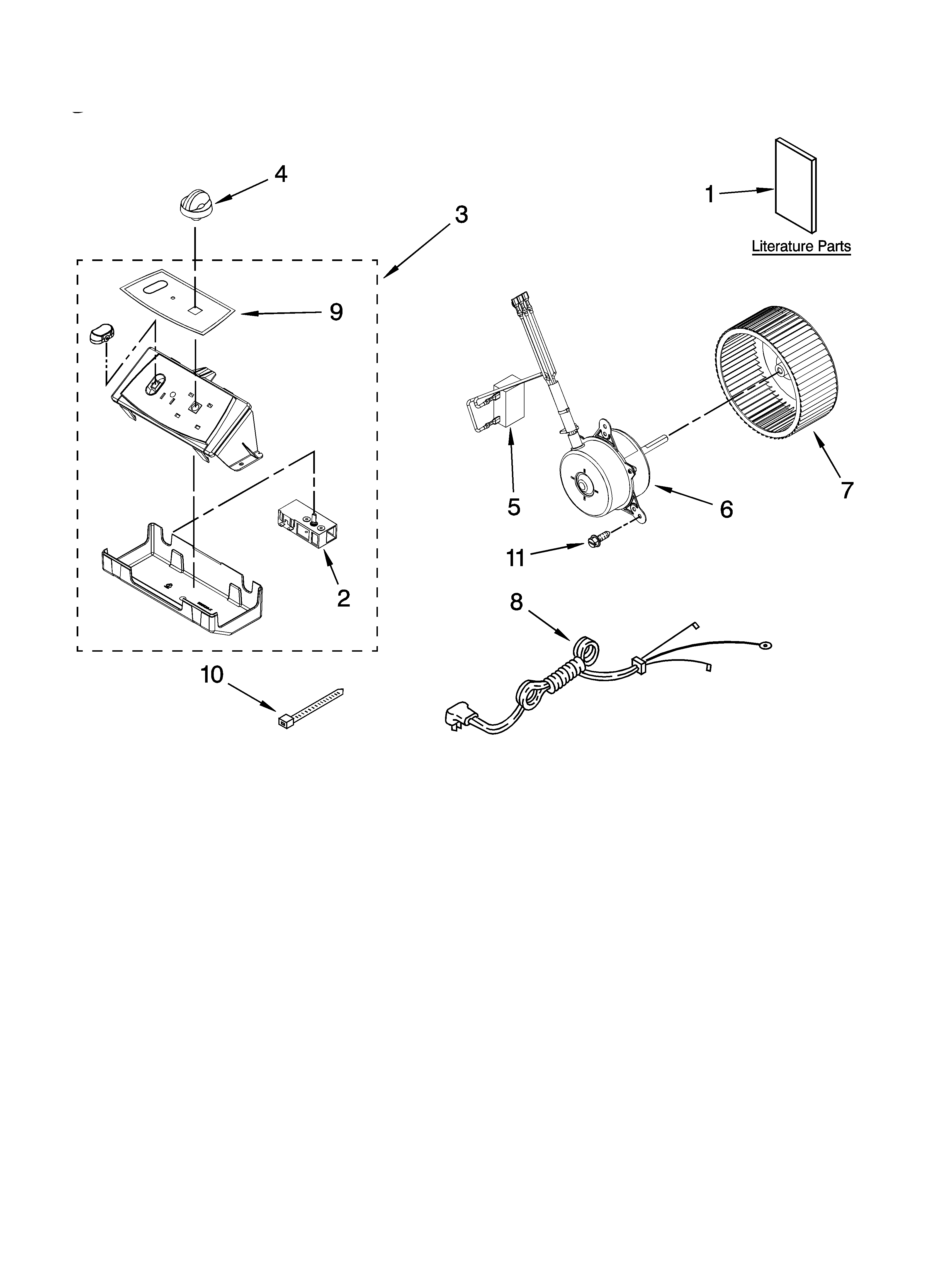 Air flow and control parts