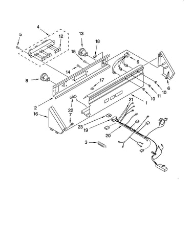 Control panel parts