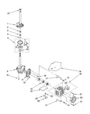 Brake, clutch, gearcase, motor and pump parts