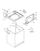 Top and cabinet parts