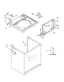 Top and cabinet parts