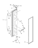 Freezer door parts