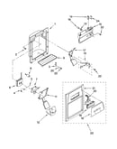 Dispenser front parts