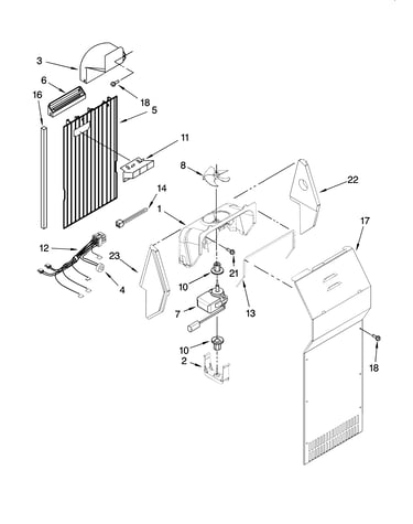 Air flow parts