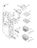 Freezer liner parts