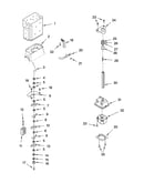 Motor and ice container parts