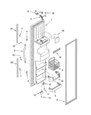 Freezer door parts