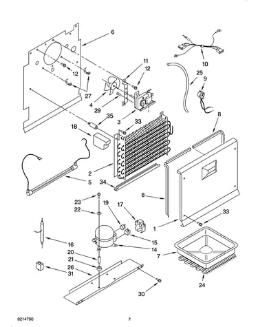 Unit parts, optional parts (not included)