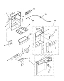 Dispenser front parts