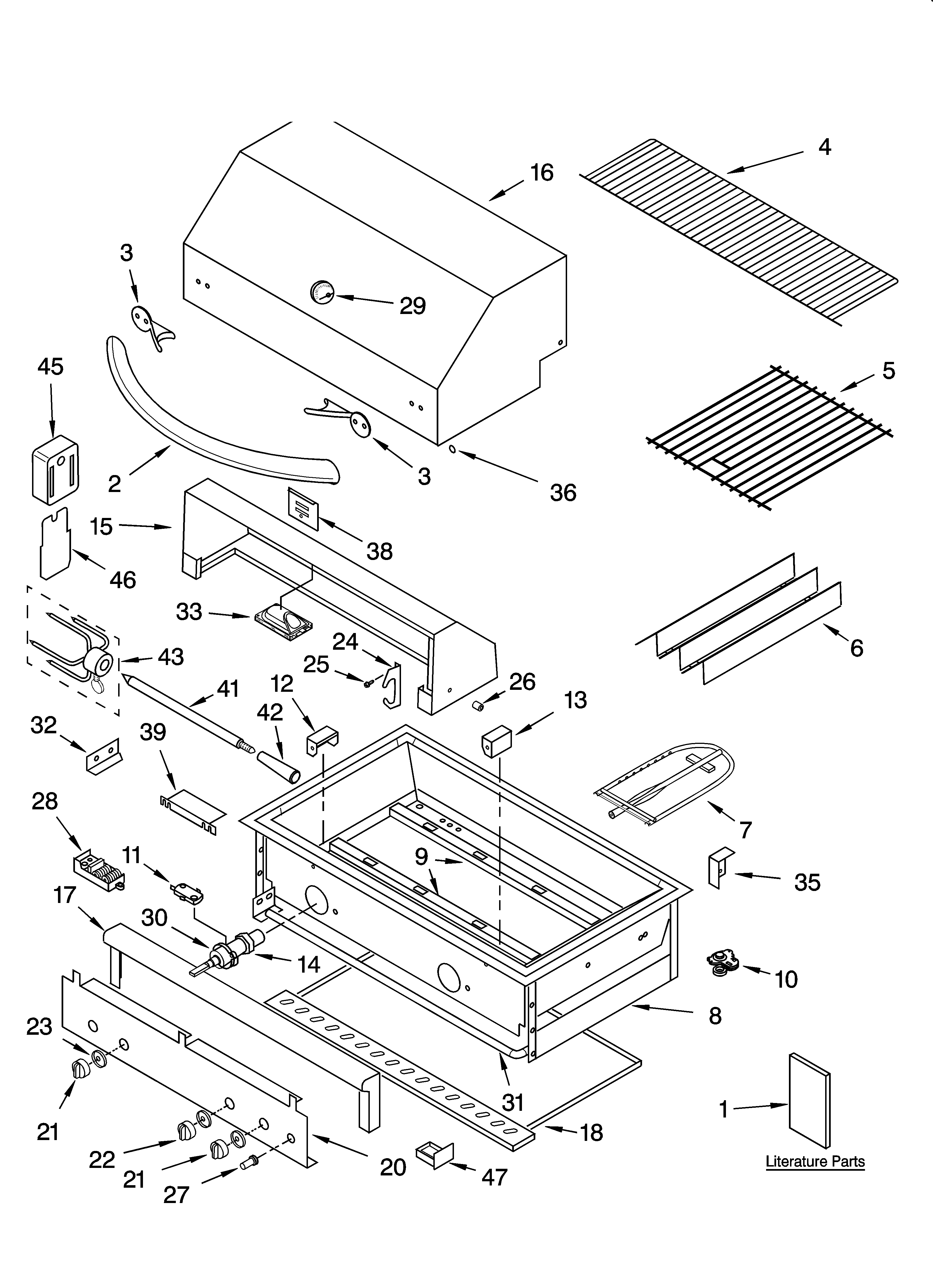 Grille parts