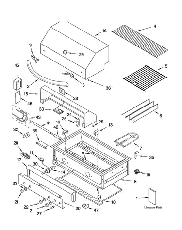 Grille parts
