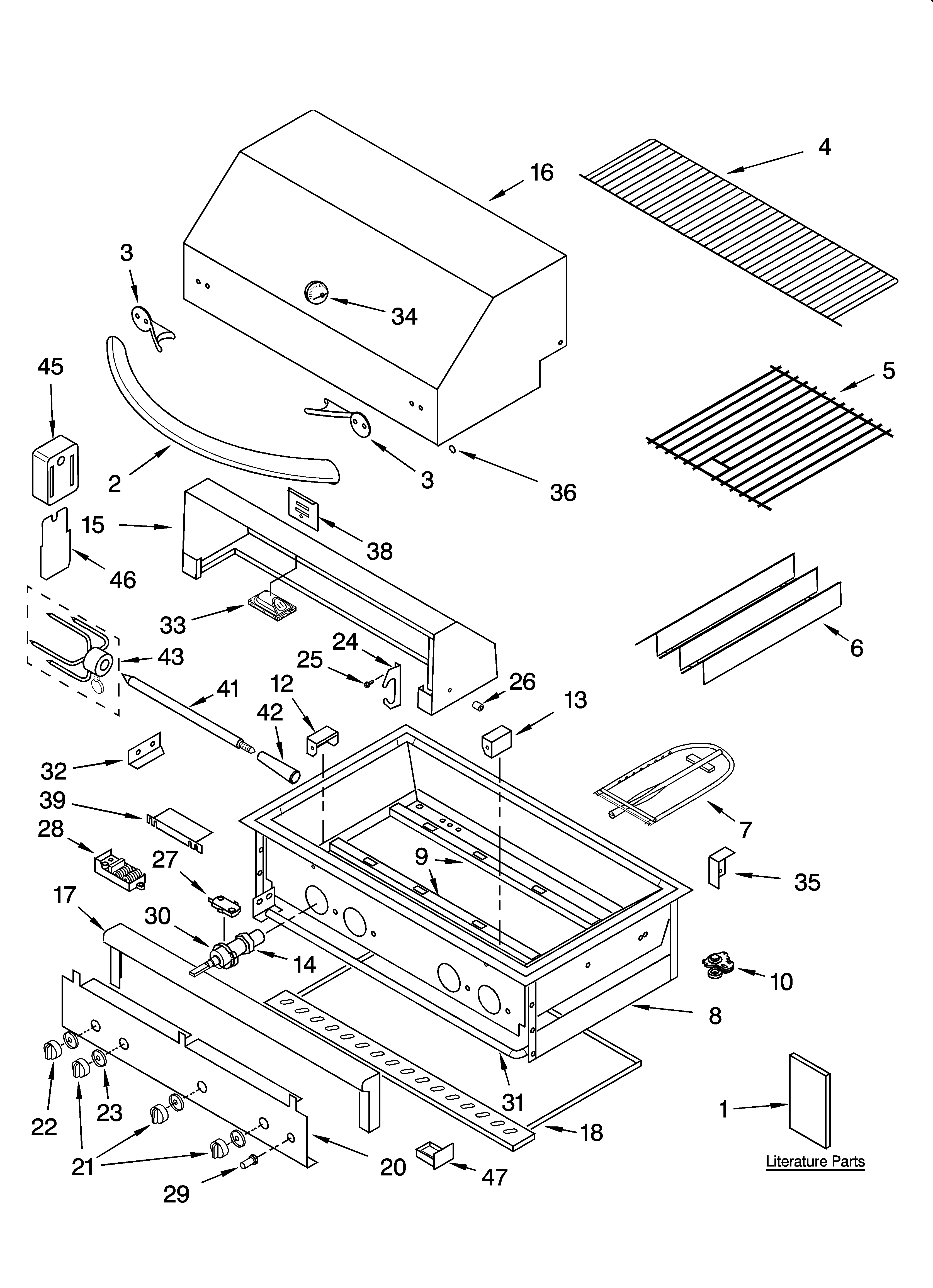 Grille parts
