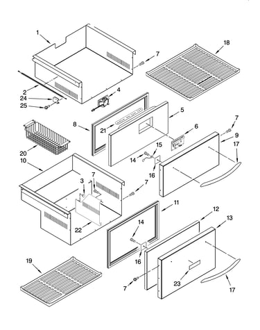 Drawer parts