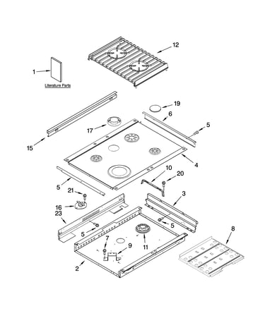 Cooktop parts