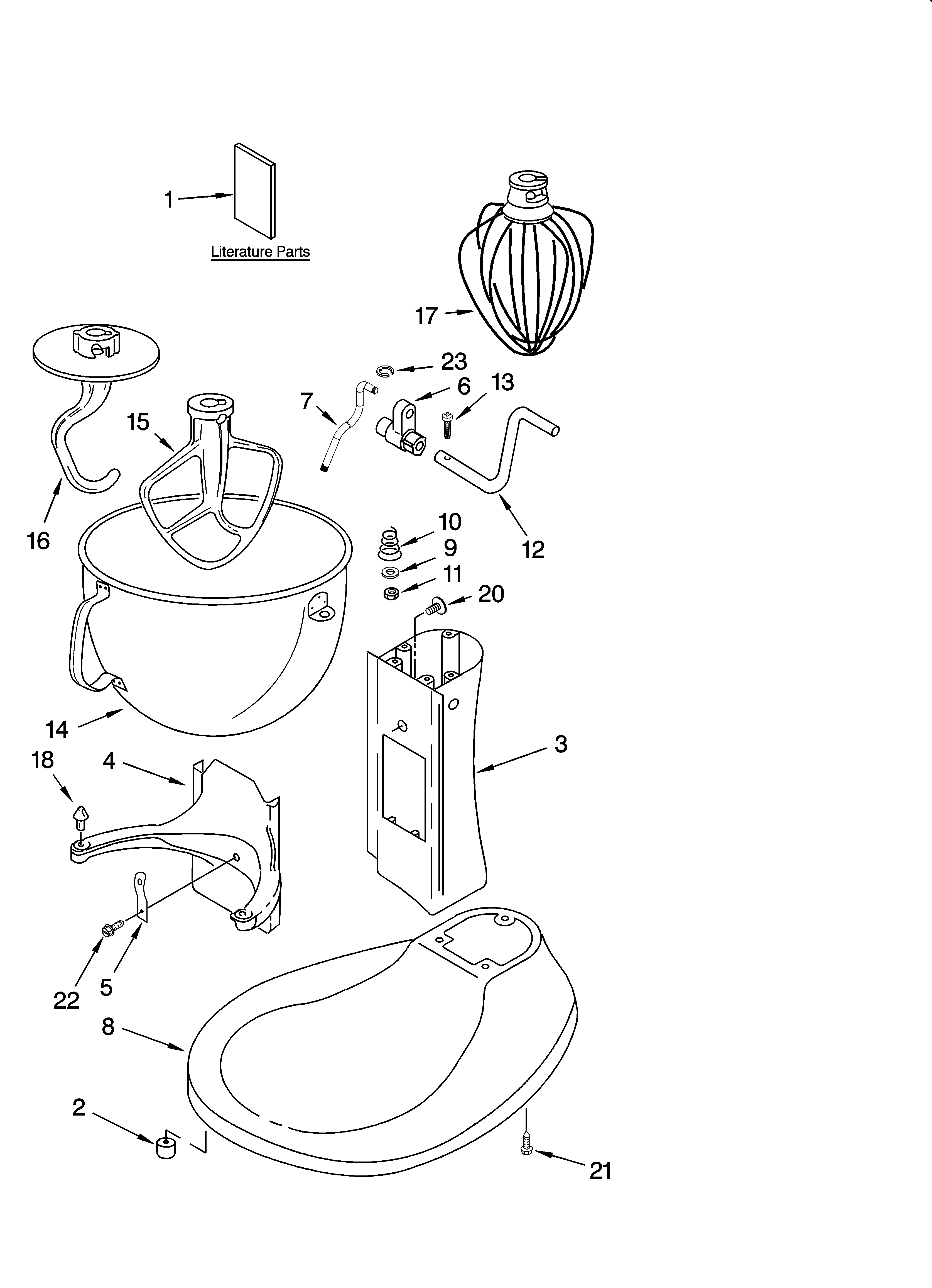 Base and pedestal unit, optional parts