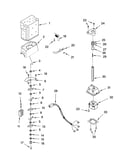 Motor and ice container parts