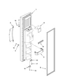 Freezer door parts