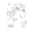 KitchenAid KURO24LSBX00 cabinet parts diagram