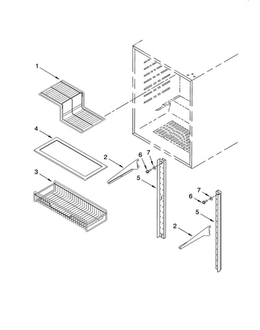 Shelf parts