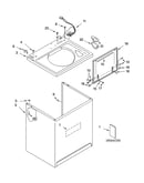 Top and cabinet parts