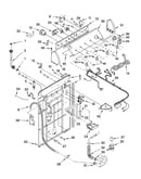 Controls and rear panel parts