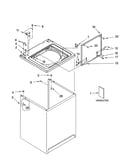 Top and cabinet parts