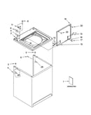 Top and cabinet parts