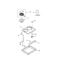 Whirlpool RCS2012RS02 cooktop parts, optional parts (not included) diagram