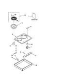 Cooktop parts, optional parts (not included)