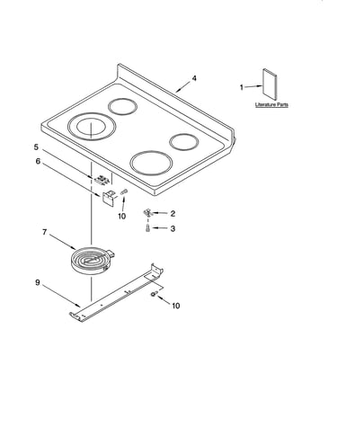 Cooktop parts
