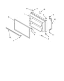 Freezer door parts