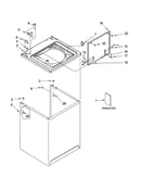 Top and cabinet parts