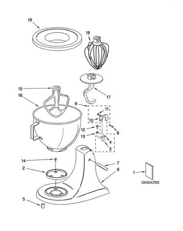 Base and pedestal unit, optional parts