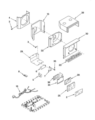 Air flow and control parts