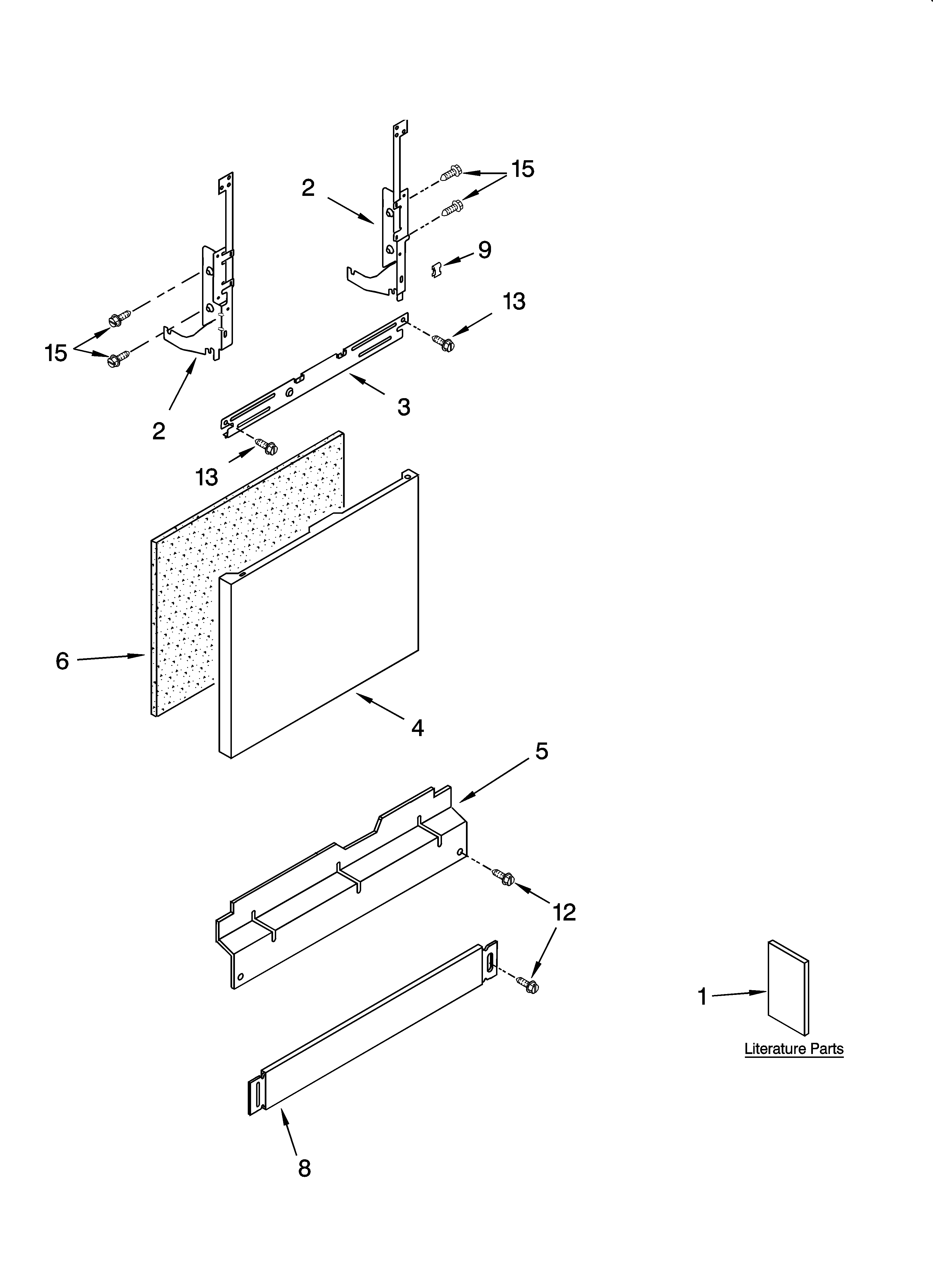 Door and panel parts