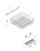 Upper rack and track parts