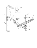 Upper wash and rinse parts