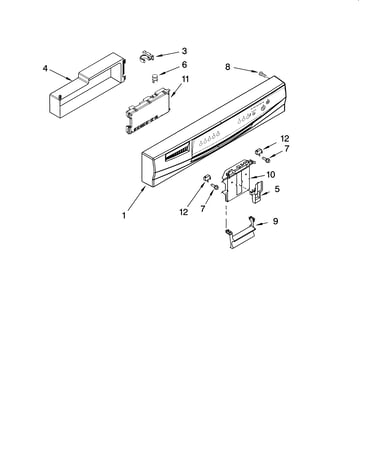 Control panel parts