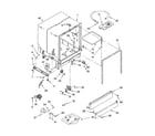 Whirlpool DU850SWPT1 tub assembly parts diagram