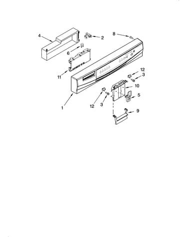 Control panel parts