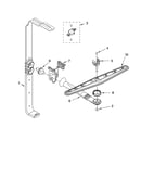 Upper wash and rinse parts