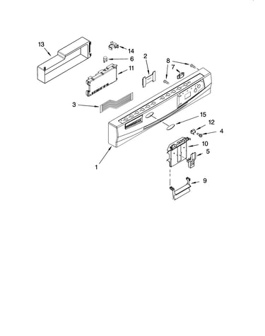 Control panel parts