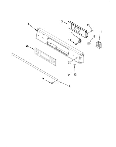 Control panel parts