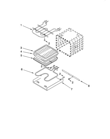 Internal oven parts