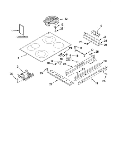 Cooktop parts