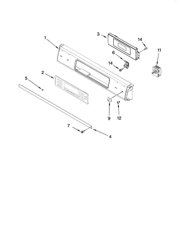 Control panel parts