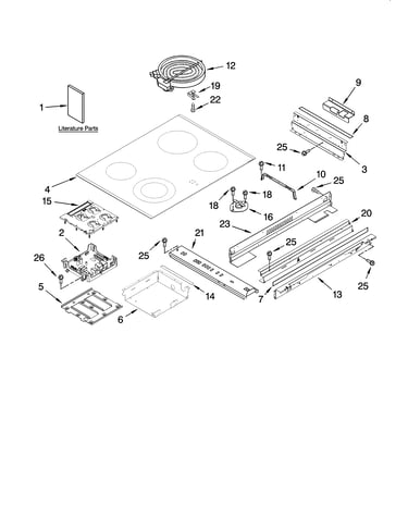 Cooktop parts