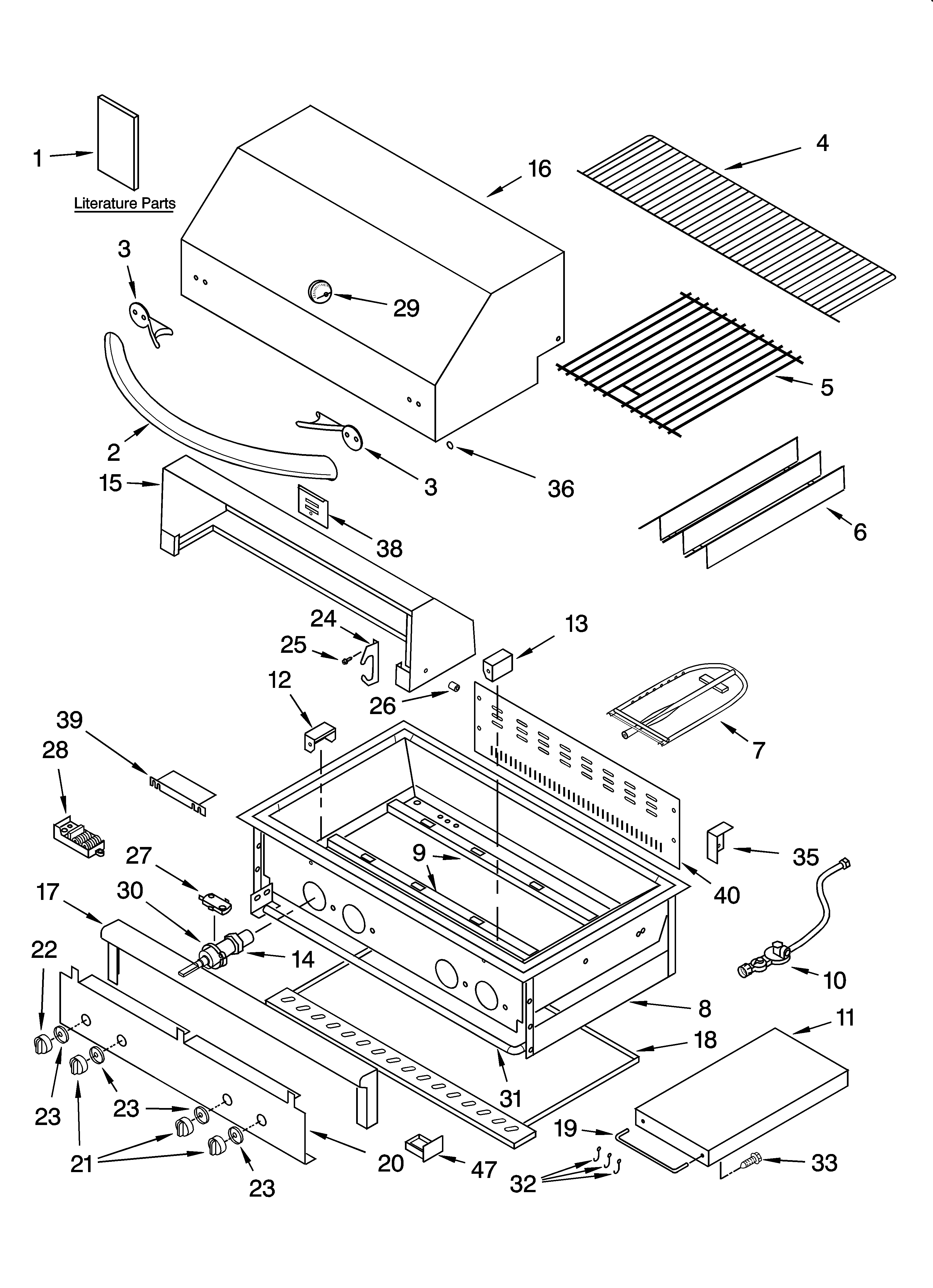 Grille parts
