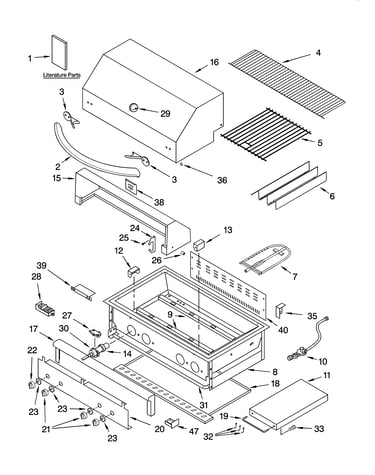 Grille parts