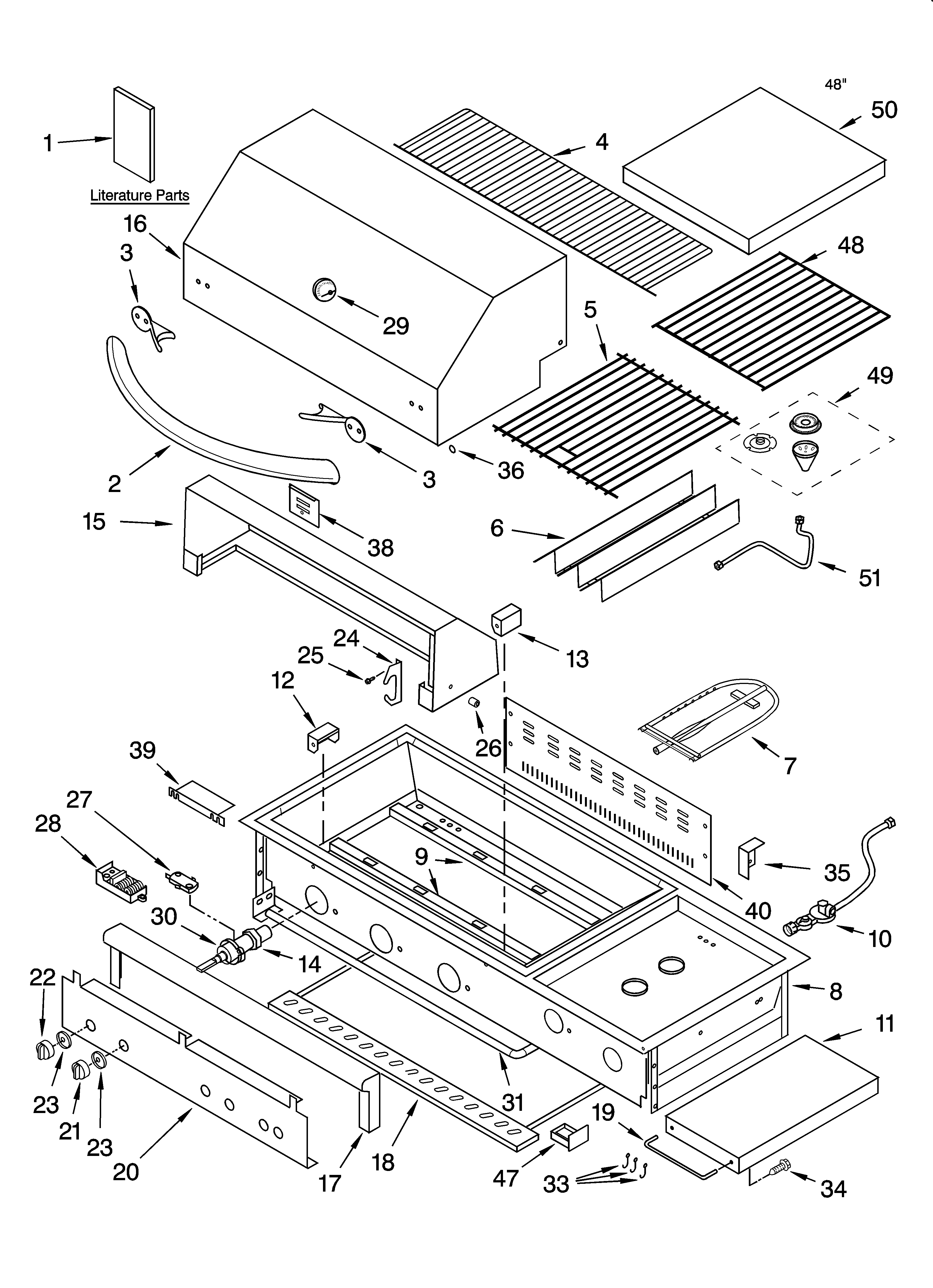 Grille parts